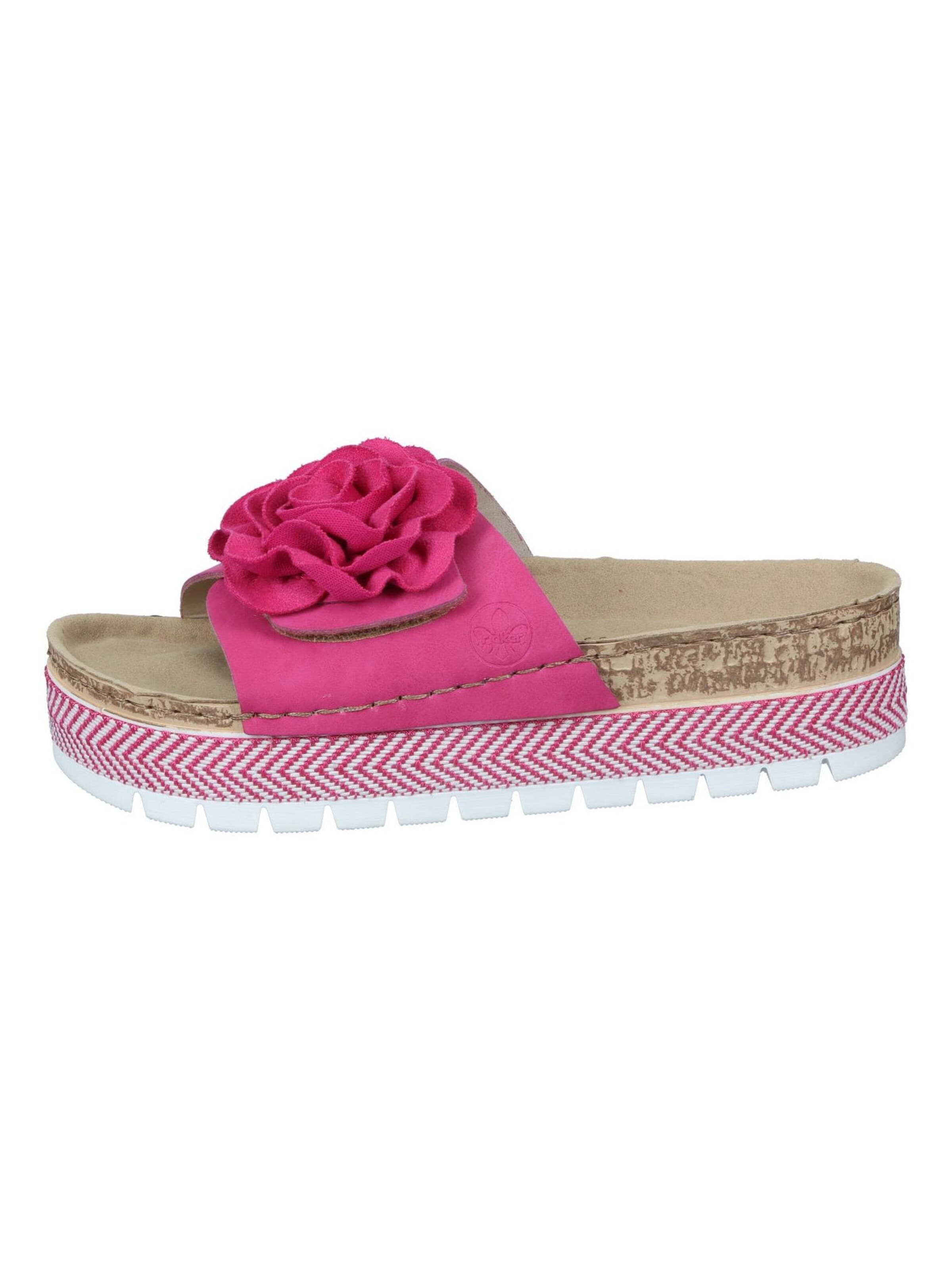 Rieker Mules in Pink