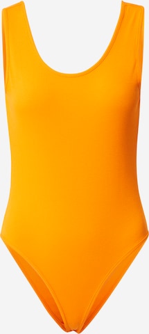 Body a maglietta 'LUISA' di ONLY in arancione: frontale