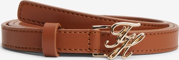 Ceinture TOMMY HILFIGER en marron : devant