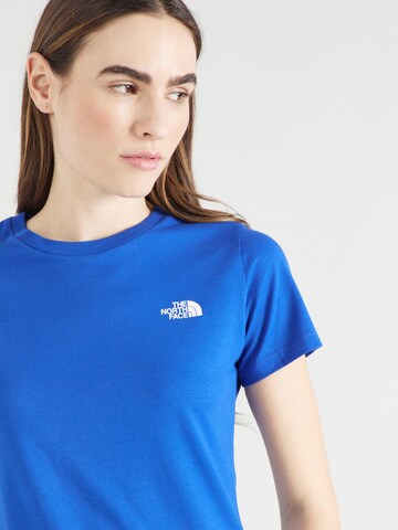 THE NORTH FACE Funktionsbluse 'SIMPLE DOME' i blå