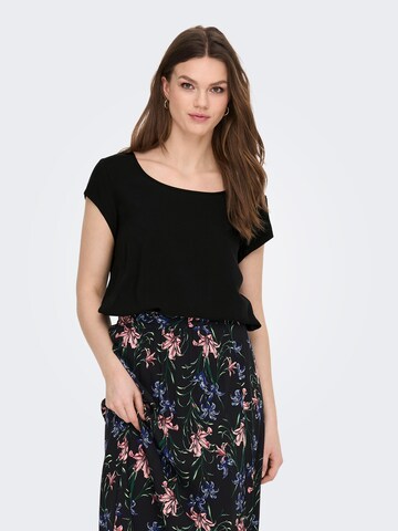 ONLY Bluse 'Nova' in Schwarz: Vorderseite
