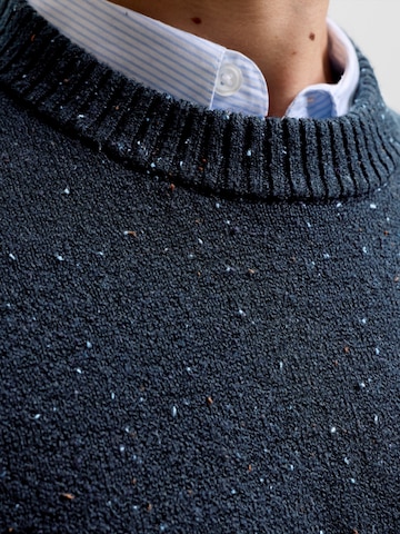 JACK & JONES Pulóver 'JORNORREBRO' - kék