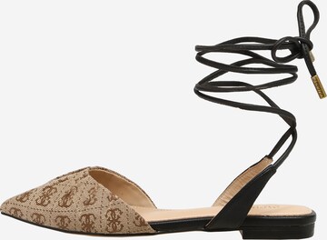 GUESS Sandals 'CARLAS' in Beige