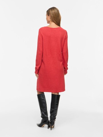 Robes en maille 'VIRil' VILA en rouge