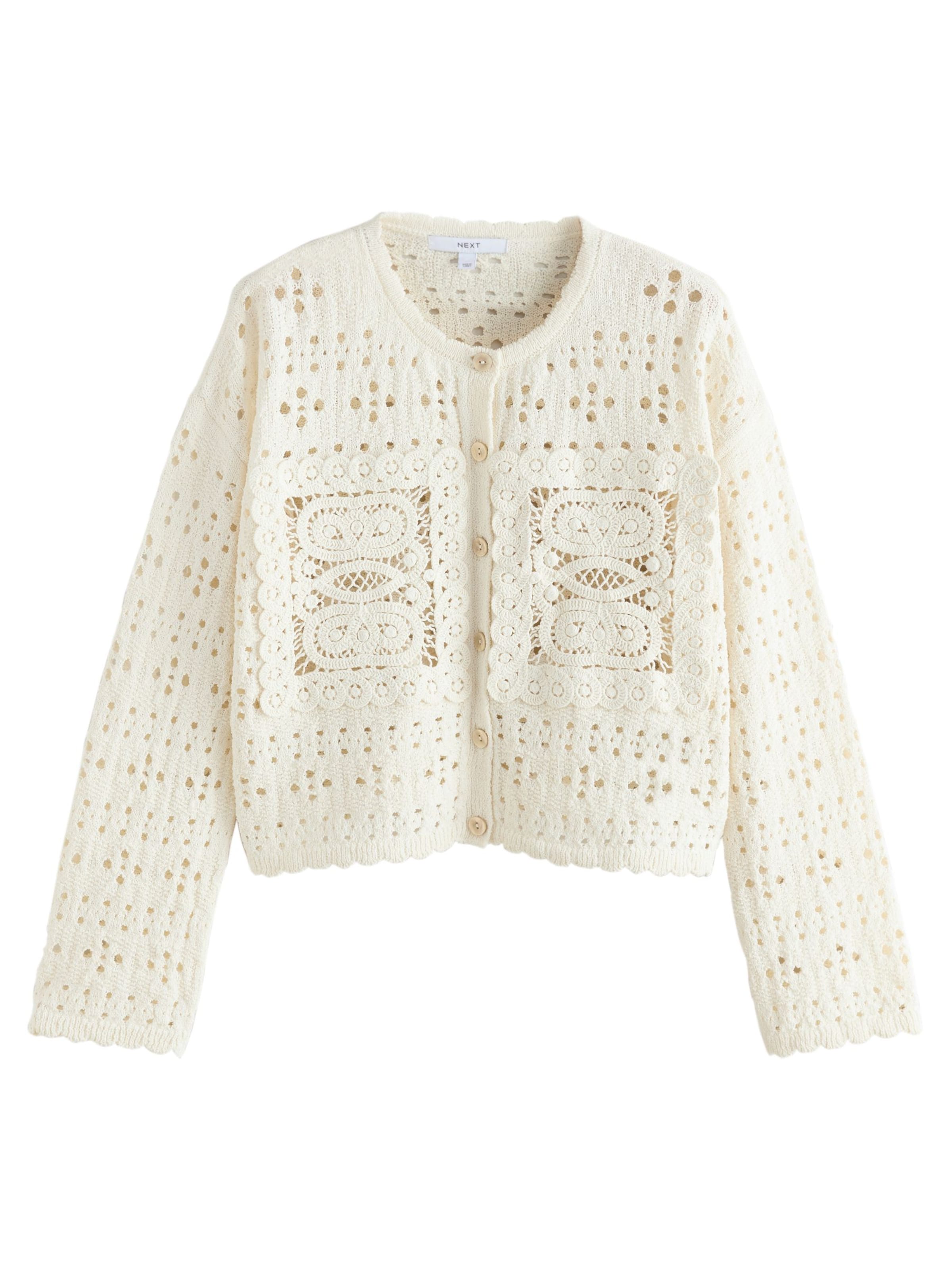 balts Next Adīta jaka: no priekšpuses