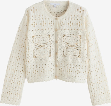 NextKardigan - bijela boja: prednji dio