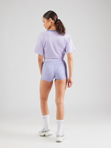 NIKE Скинни Спортивные штаны в Лиловый