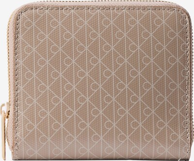 Calvin Klein Wallet in One Size in Taupe / White, Item view