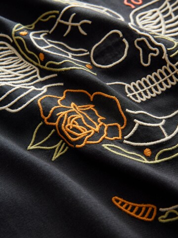 Next Regular fit Button Up Shirt in Black