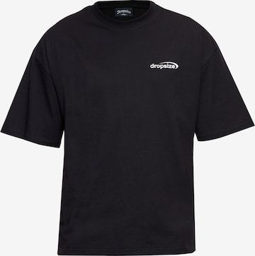 Dropsize T-Shirt in Schwarz: Vorderseite