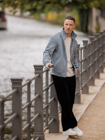 DAN FOX APPAREL Between-season jacket 'Maurice' in Blue