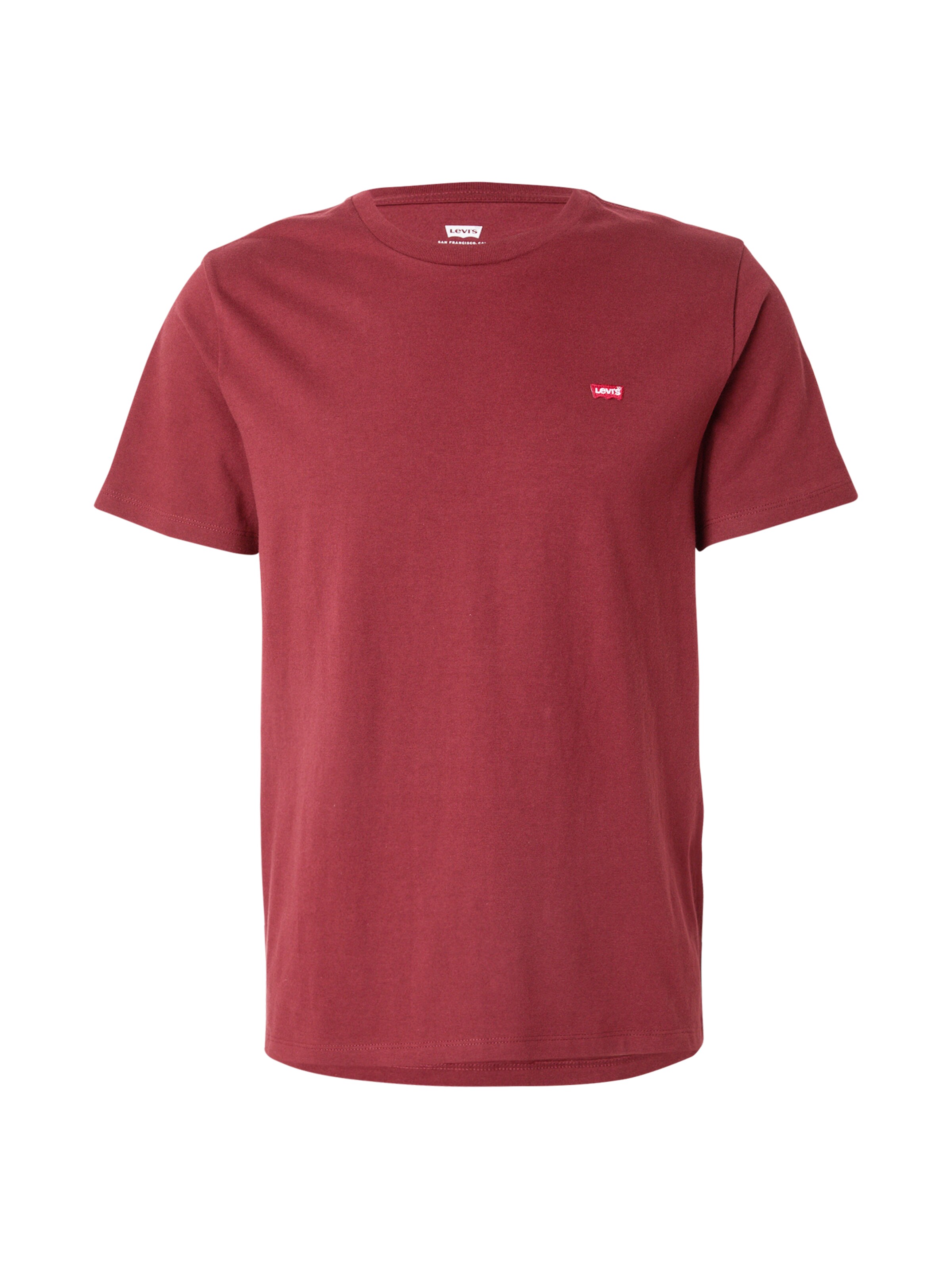 LEVI'S ® Shirt 'Original Housemark Tee' in Red: front