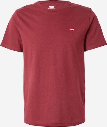LEVI'S ®Majica 'Original Housemark Tee' - crvena boja: prednji dio