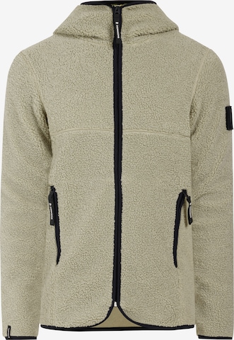 Veste en polaire fonctionnelle 'BROR USX FZ 3' Didriksons en beige : devant