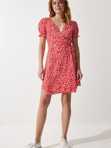 Happiness İstanbul Poletna obleka | oranžna barva: sprednja stran