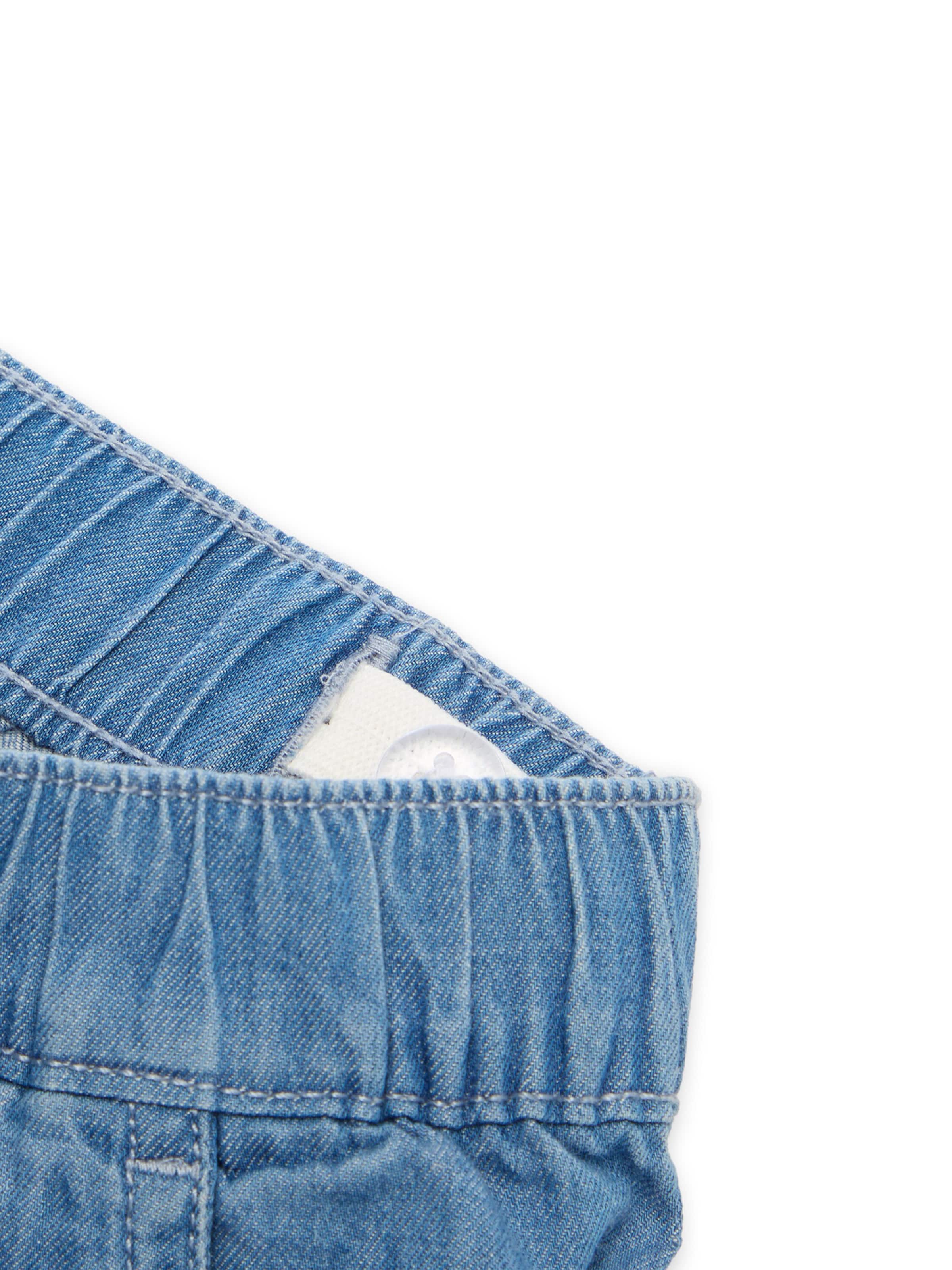 TOM TAILOR Wide Leg Jeans i blå