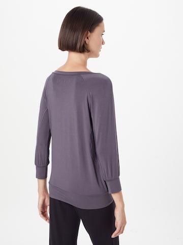 CURARE Yogawear Performance Shirt 'Flow' in Grey