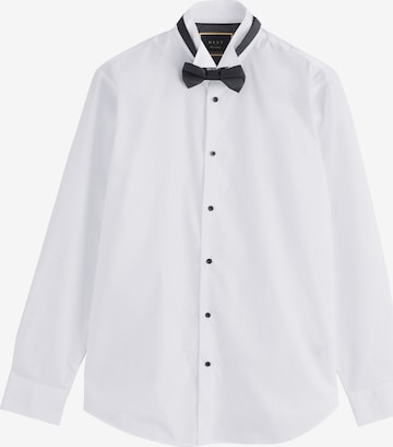 balta Next Standartinis modelis Dalykinio stiliaus marškiniai: priekis