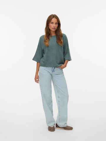 VERO MODA Свитер 'VMLefile' в Зеленый