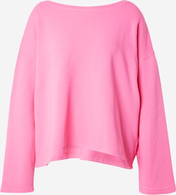 AMERICAN VINTAGE Sweatshirt 'Hapylife' i pink: forside