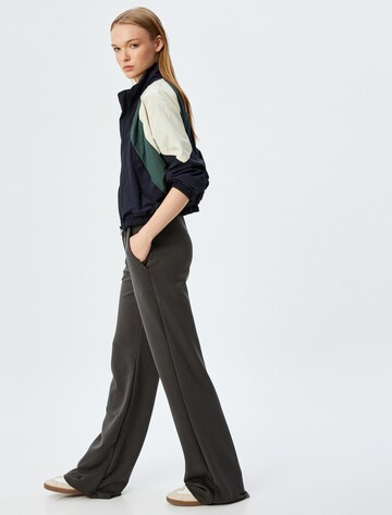 Koton Wide leg Trousers in Grey