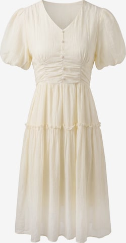 Robe faina en beige : devant