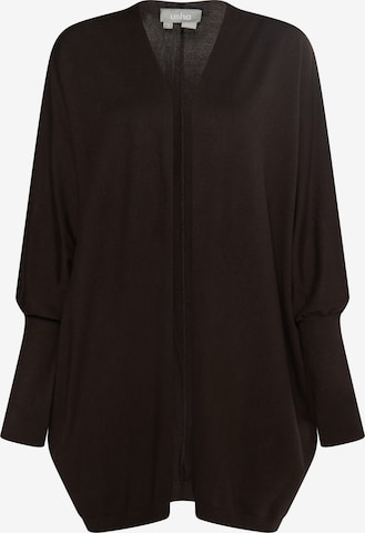Usha Strickjacke 'Lurea' in Braun: Vorderseite