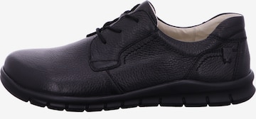 WALDLÄUFER Athletic Lace-Up Shoes in Black