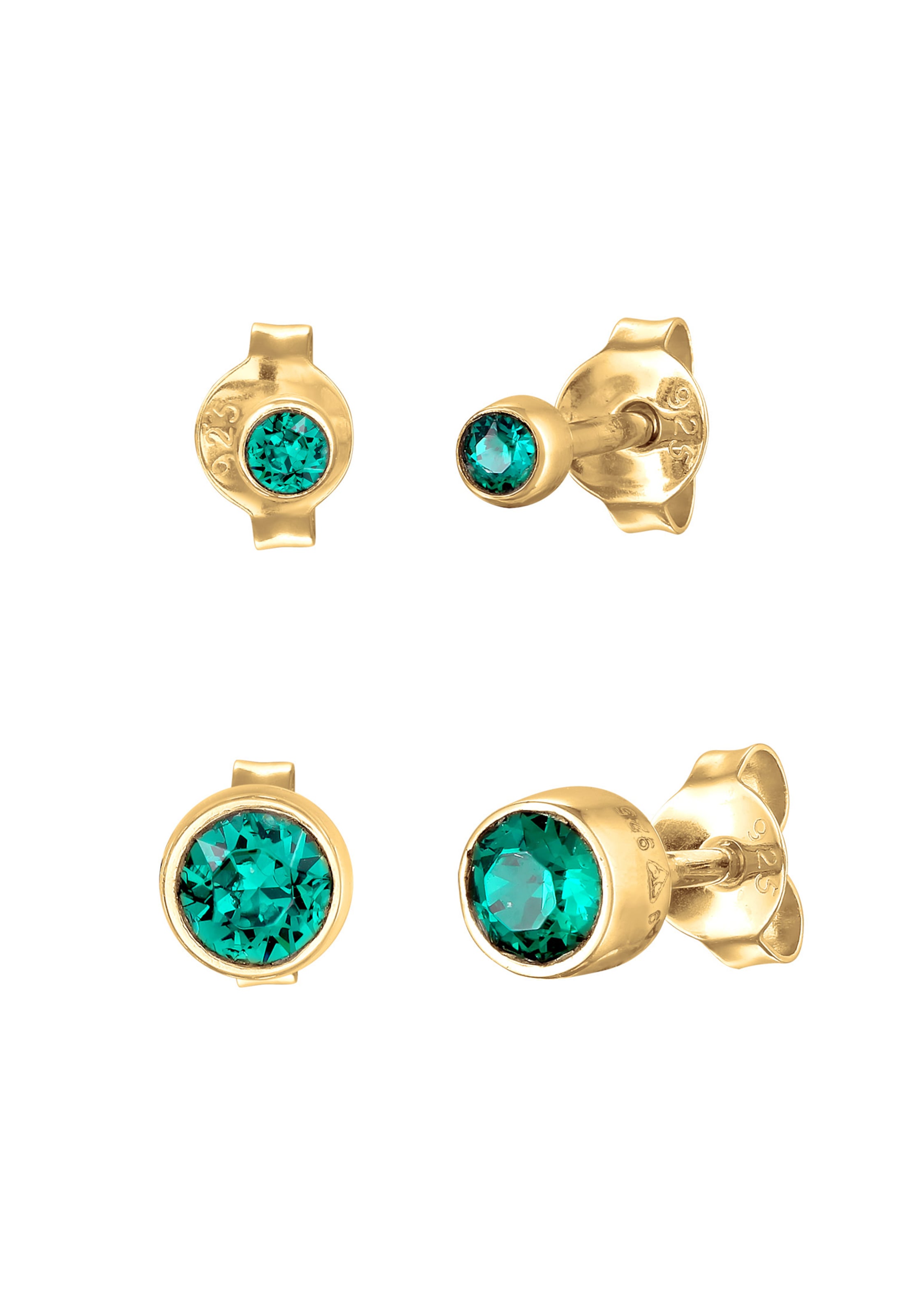 ELLI Kõrvarõngas, värv Kuld: eest vaates