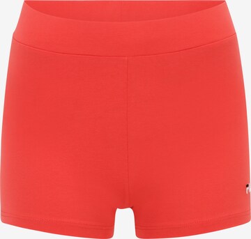 FILA Skinny Broek 'LALITPUR' in Oranje: voorkant