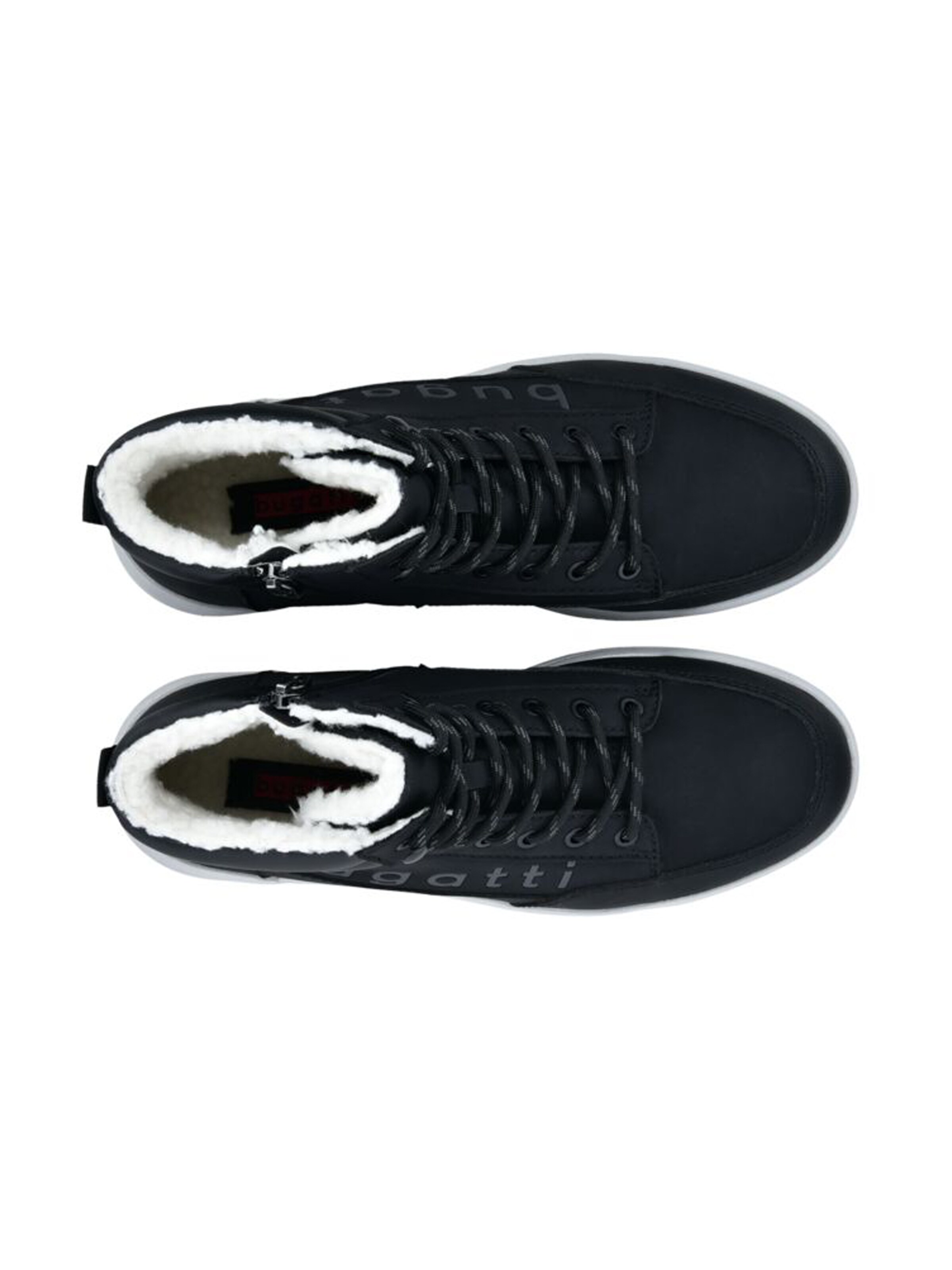 bugatti Nauhabootsit värissä musta