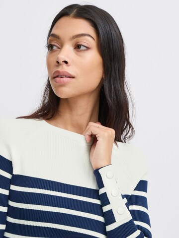 Pull-over ' BYMMMORLA SLIM RAGLAN' b.young en blanc
