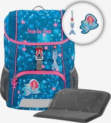 STEP BY STEP Backpack in Blue: front