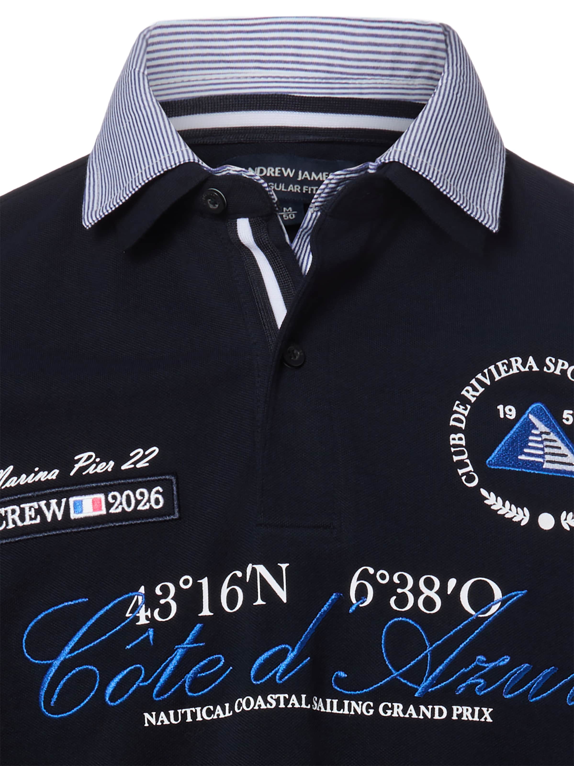 T-Shirt Andrew James en bleu