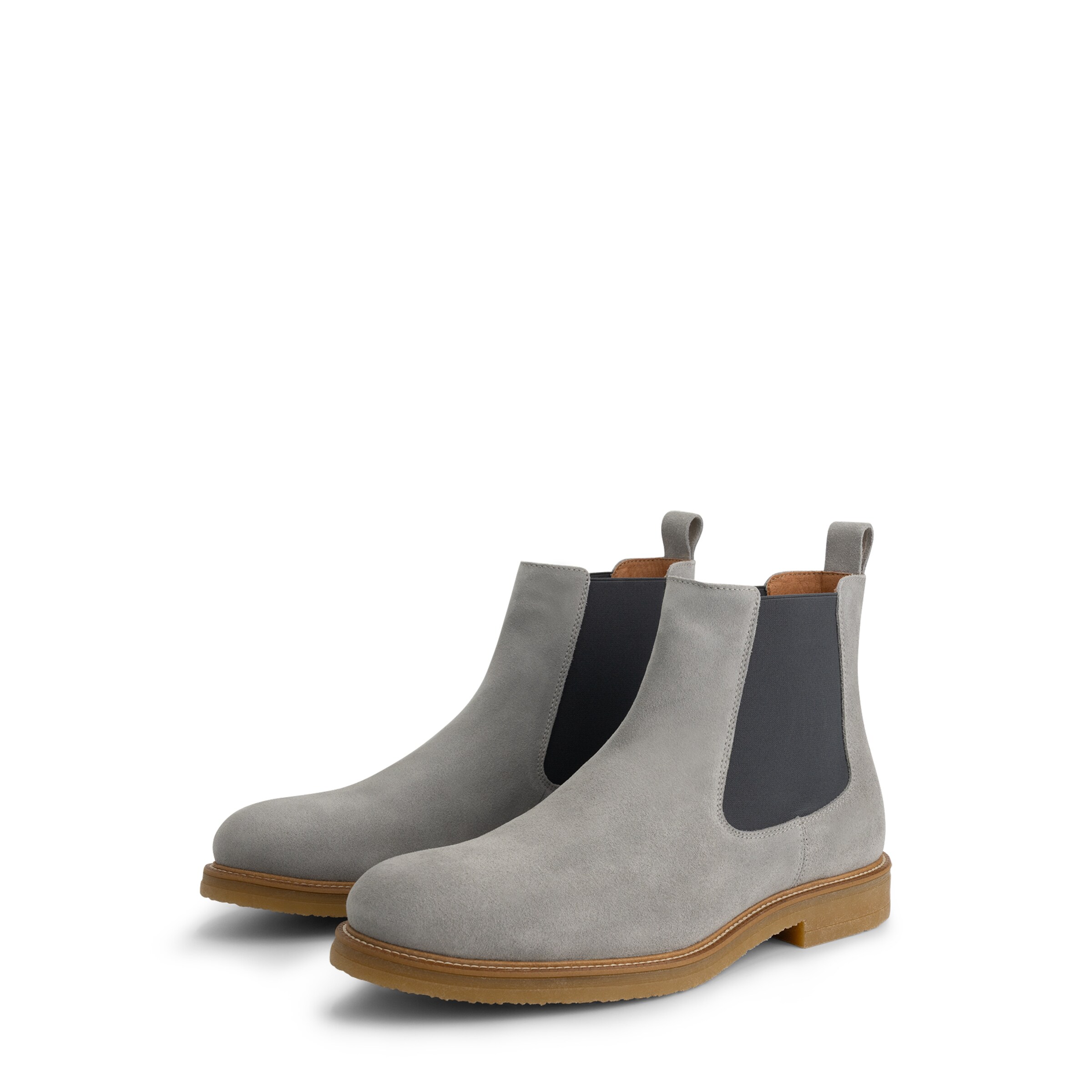 Travelin Chelsea Boots 'Ealing' i grå