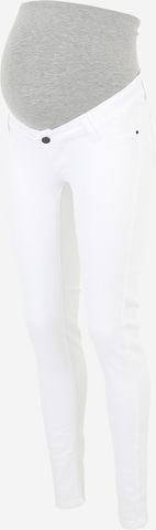 MAMALICIOUS Skinny Jeans 'SIGGI' in Weiß: predná strana