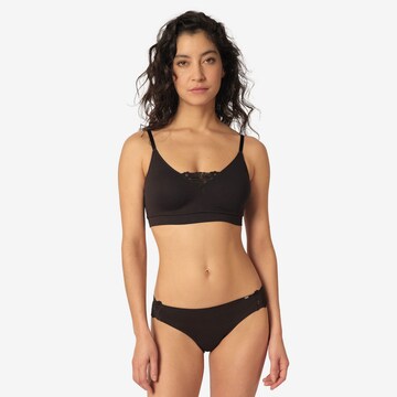 Skiny Bralette Bra in Black: front