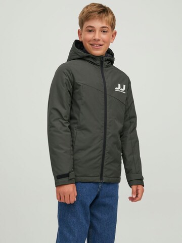 Jack & Jones Junior Winter Jacket 'Wind' in Green: front