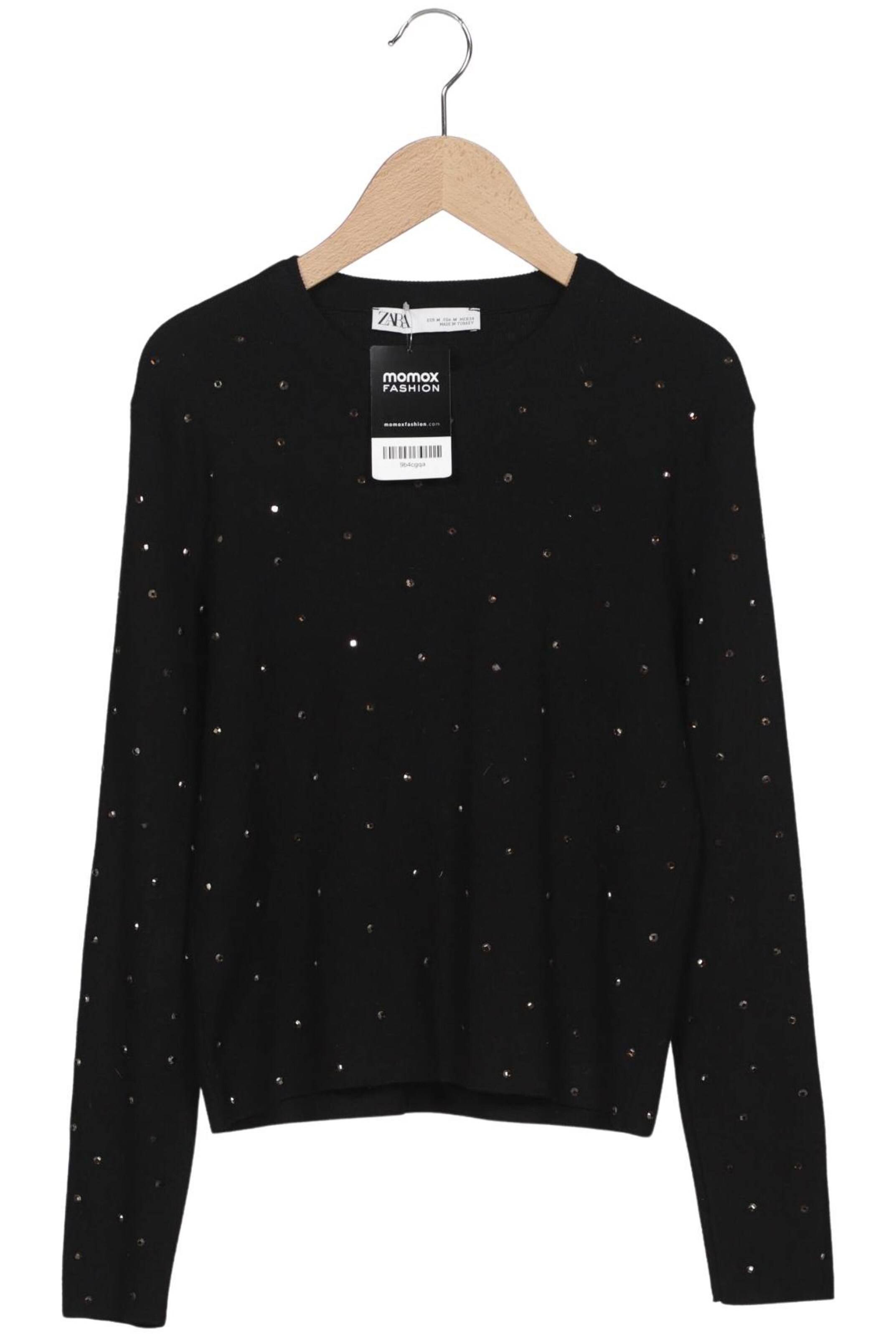 ZARA Pullover M in Schwarz: Vorderseite