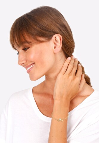 ELLI Armband in Gold: Vorderseite