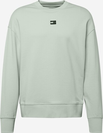 Tommy Jeans Sweatshirt in Grün: predná strana