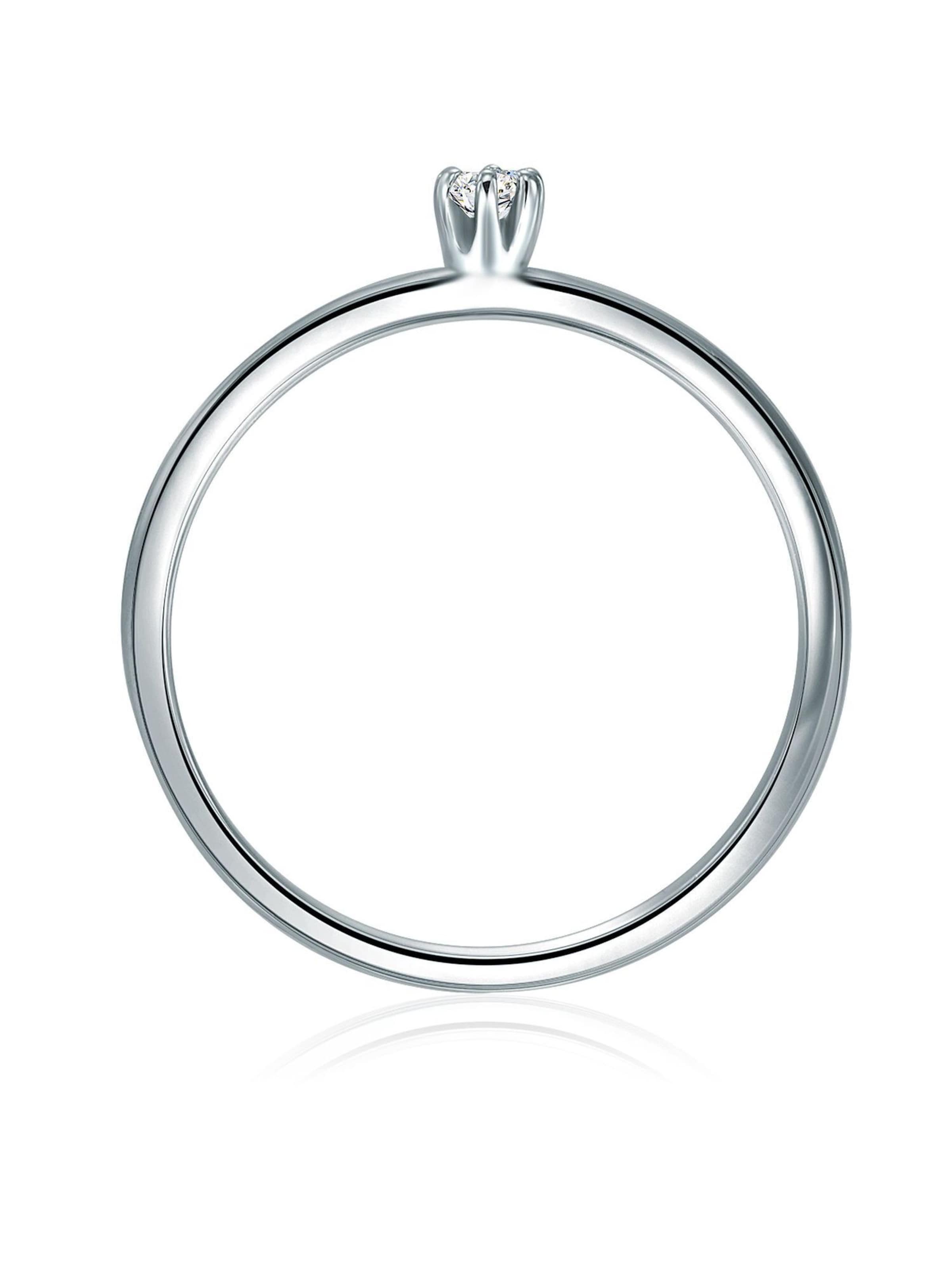 Trilani Ring in Silver: front