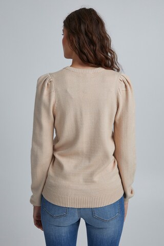 Pull-over 'Milo' b.young en beige