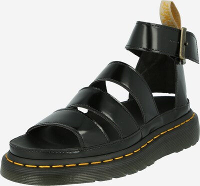 Sandale cu baretă 'Clarissa II' Dr. Martens pe galben șofran / galben pastel / negru, Vizualizare produs