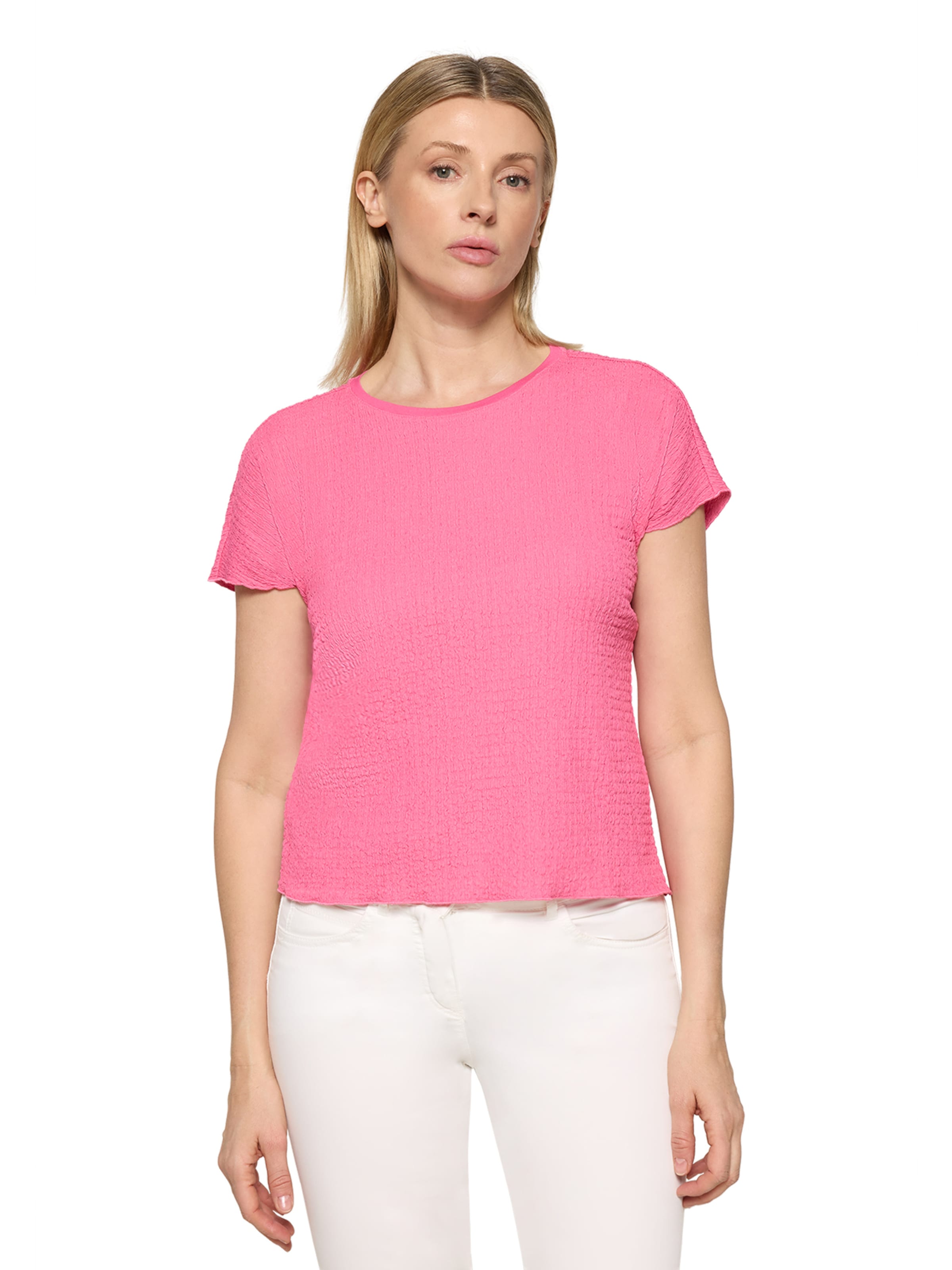 T-shirt Betty Barclay en rose : devant