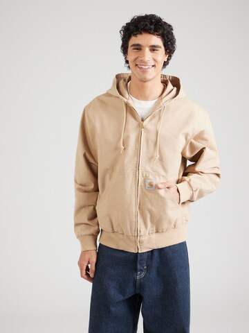 Carhartt WIP Prechodná bunda - Hnedá: predná strana