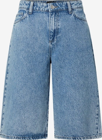 PIECES Wide Leg Farkut värissä sininen: etupuoli