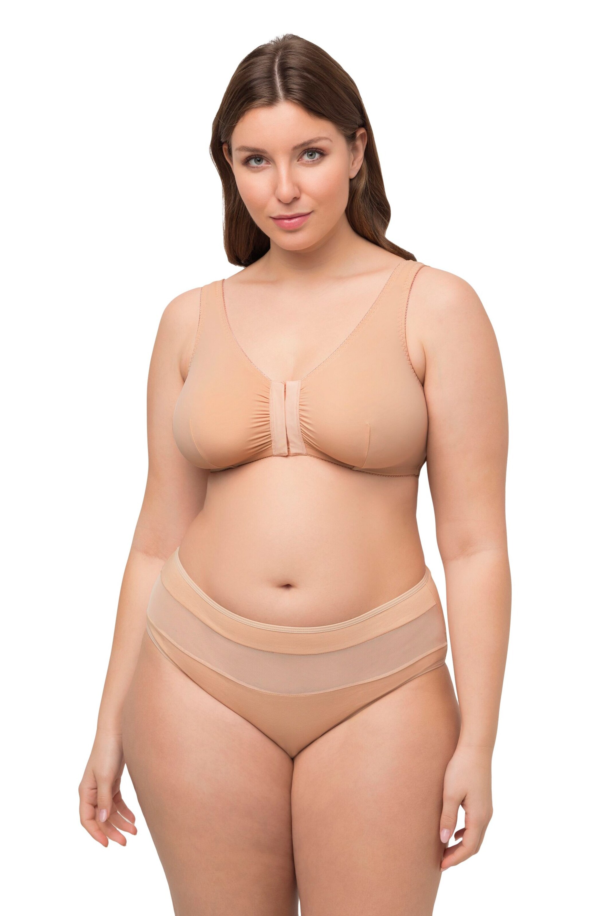Ulla Popken Regular BH in Orange: Vorderseite