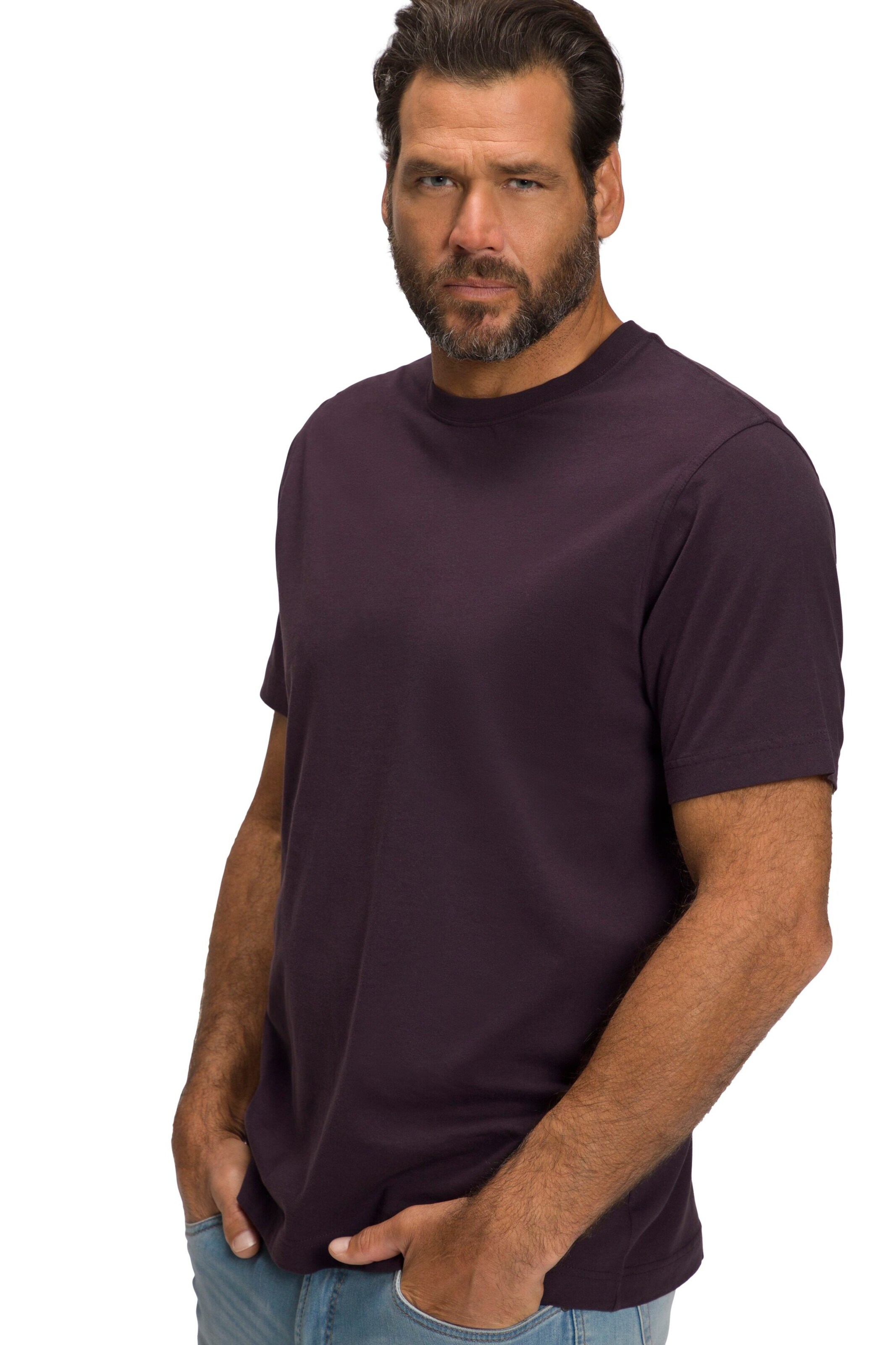 JP1880 T-Shirt in Lila: Vorderseite