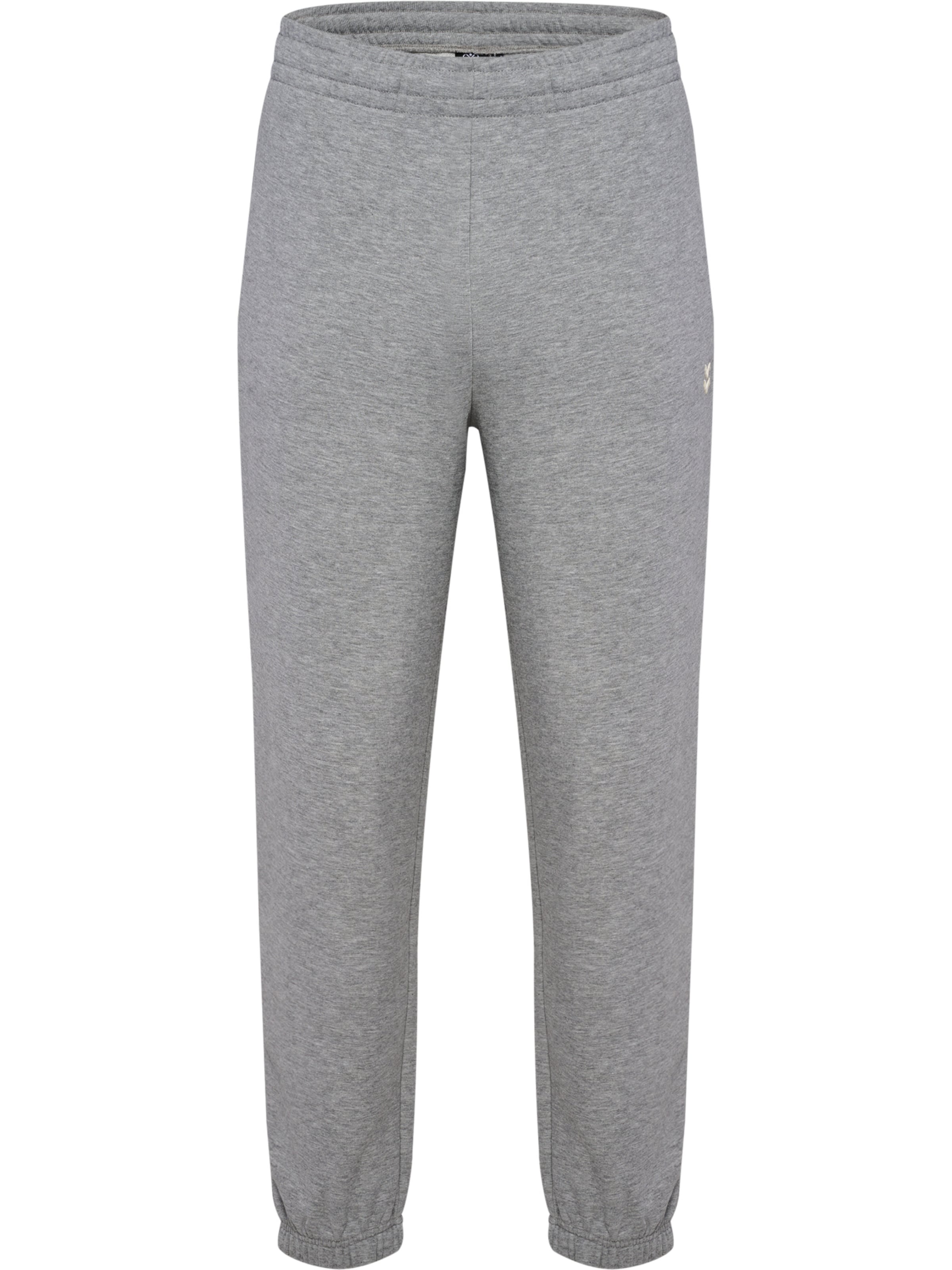 Hummel Tapered Sporthose 'Pulse' in Grau: Vorderseite